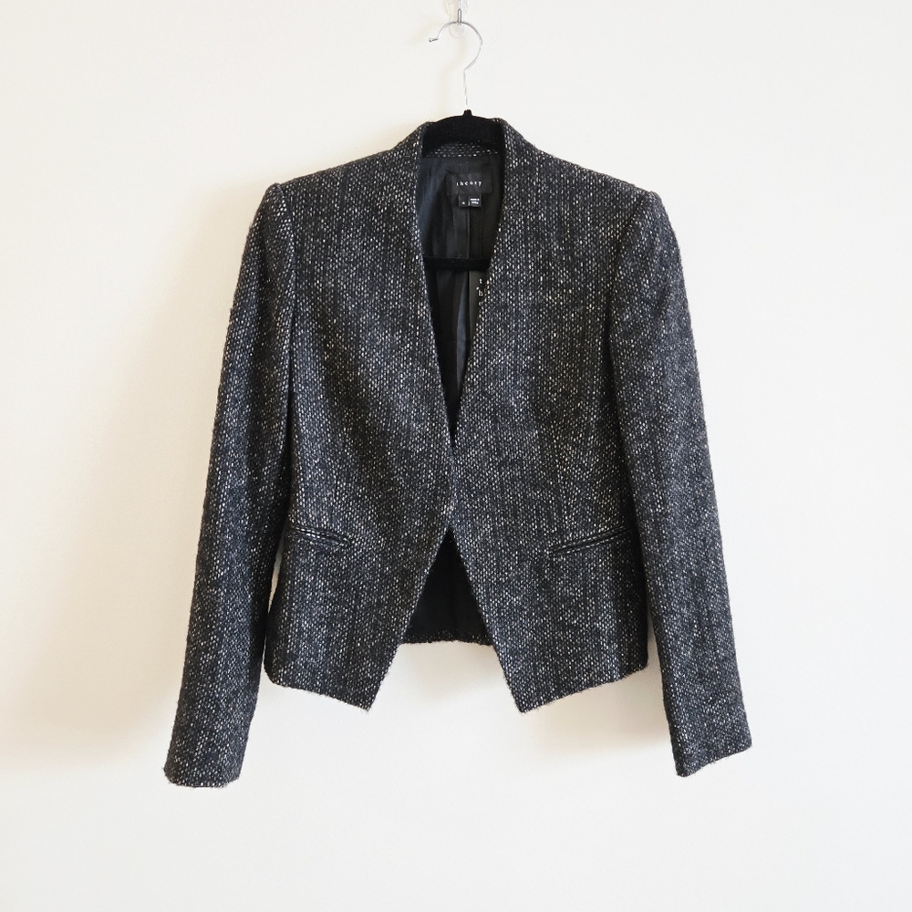 THEORY I NWT US 4 (S) Lanai Open Blazer I golden black